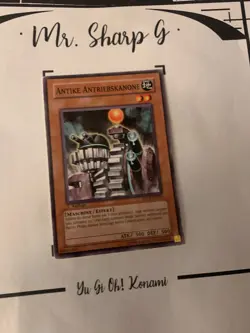 ANTIKE ANTRIEBSKANONE - 1. AUFLAGE SD10-DE016 DEUTSCH Yu-Gi-OH! CARD COMMON 2007 - Image 2