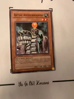 ANTIKE ANTRIEBSKANONE - 1. AUFLAGE SD10-DE016 DEUTSCH Yu-Gi-OH! CARD COMMON 2007 - Image 4