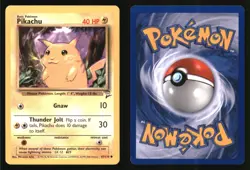Pikachu 87/130 Common Base Set 2 Pokemon Lightly Played - Image 3