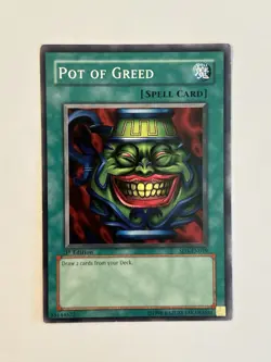 Pot of Greed SD3-EN019 Structure Deck: Blaze of Destruction 1st Edition - Image 1