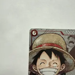 Monkey.D.Luffy Alternate Art Foil Promo P-001 One Piece - Image 2
