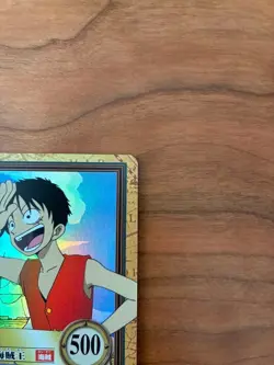 1999 One Piece Carddass Hyper Battle Monkey D Luffy Bandai C01 Vintage - Image 3