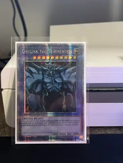 Yu-Gi-Oh! TCG Obelisk the Tormentor (Quarter Century Secret Rare) - Legendary... - Image 1