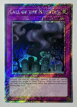 Call of the Haunted RA03-EN108 (NM) Platinum Secret Rare 1st Edition Yu-Gi-Oh - Image 1