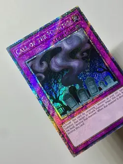 Call of the Haunted RA03-EN108 (NM) Platinum Secret Rare 1st Edition Yu-Gi-Oh - Image 4
