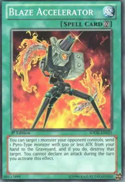 Blaze Accelerator - SDOK-EN025 - Common - 1st Edition - Lightly Played - Image 1