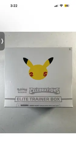 Pokemon TCG: 25th Anniversary Celebrations Elite Trainer Box (2021) ETB New #2 - Image 1