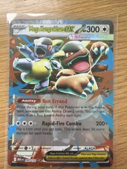 Pokemon Mega Evolution TCG Mega Kangaskhan EX 104/132 - Image 1