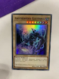 Yugioh! YCS Price Card | Anotherverse Gluttonia | Super Rare - Konami - Image 1
