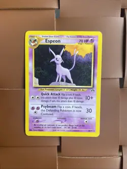 Pokemon TCG Espeon Neo Discovery 20/75 Rare - Image 5