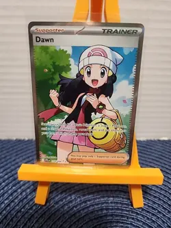 DAWN FULL ART TRAINER HOLO POKEMON PHANTASMAL FLAMES NM PACK FRESH 118/94 - Image 2