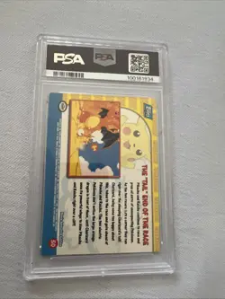 Pokemon: 1999 Topps Pokemon Movie The 'Tail' End Of The Race - Charizard - PSA 6 - Image 2