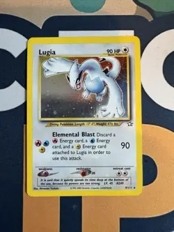 Pokemon TCG Lugia Neo Genesis Holo Rare - Image 1