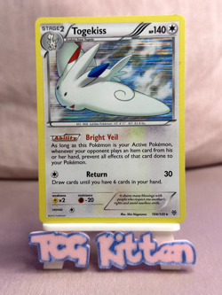 Togekiss - 104/135 - Plasma Storm 2012 - Holo - Pokemon MP - TCGKITTEN - Image 1