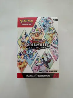Pokemon TCG: S&V Prismatic Evolutions Booster Bundle (6pks) Factory Sealed - Image 1
