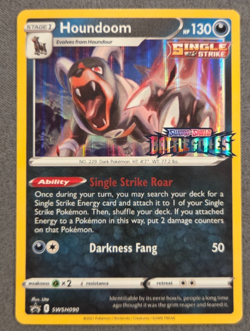 Houndoom Promo SWSH090 2021 Sword & Shield Battle Styles POKEMON TCG - Image 1