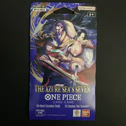 One Piece TCG: The Azure Sea's Seven Sleeved Booster Pack OP-14 English - Image 1