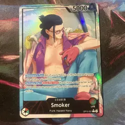 Smoker [Alternate Art] OP10-001 One Piece Royal Blood - Image 1