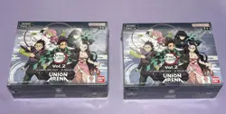 2 Bandai Namco Union Arena Demon Slayer Vol.2 English Box 16 Packs Sealed - Image 1
