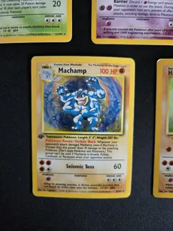 Pokemon Cards Base Set WOTC 8x Holo Bundle LP/MP - Image 3