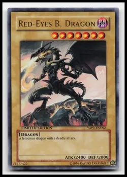 Red-Eyes B. Dragon YAP1-EN002 Anniversary Pack Yugioh Card - Image 1