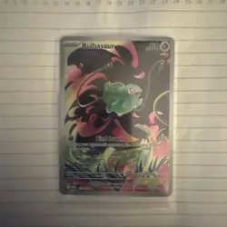 Pokemon TCG Bulbasaur Card 133/132 IR Mega Evolutions Near Mint Condition - Image 3