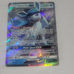 Pokemon Glaceon GX 39/156 Ultra Prism Ultra Rare Holo 2018 Card - Image 2