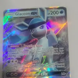 Pokemon Glaceon GX 39/156 Ultra Prism Ultra Rare Holo 2018 Card - Image 4