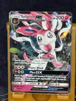 Pokemon TCG Sylveon GX Guardians Rising Holo Ultra Rare Card 92/145 Nm - Image 1
