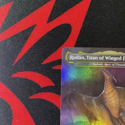 MTG Rodan, Titan of Winged Fury - Ikoria: Lair of Behemoths 383 - Image 3