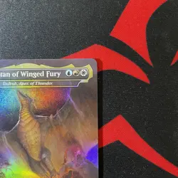 MTG Rodan, Titan of Winged Fury - Ikoria: Lair of Behemoths 383 - Image 4