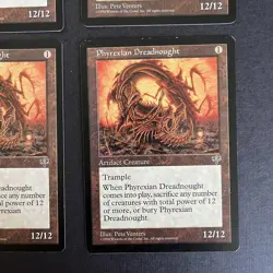 MTG 4x Phyrexian Dreadnought Mirage Magic the Gathering Premodern EDH - Image 3