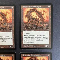 MTG 4x Phyrexian Dreadnought Mirage Magic the Gathering Premodern EDH - Image 4