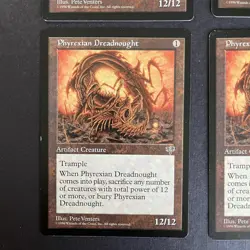 MTG 4x Phyrexian Dreadnought Mirage Magic the Gathering Premodern EDH - Image 5