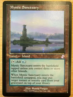 Mystic Sanctuary (OLD BORDER) Time Spiral Remastered (Magic) Near Mint - Image 1