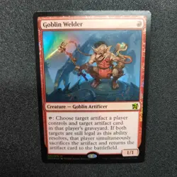 Magic the Gathering, Goblin Welder, Elves vs. Inventors, Foil, English, NM - Image 2