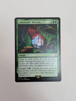 MTG - Lifestream's Blessing - Commander: Final Fantasy NM/M Condition - Image 1