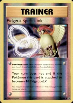 Pokemon Reverse Holo Pidgeot Spirit Link XY - Evolutions 81/108 LP - Image 1