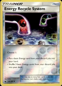 Pokemon Reverse Holo Energy Recycle System SM - Celestial Storm 128/168 LP - Image 1