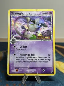 Smeargle 39/101 Stamp EX Dragon Frontiers Pokemon Delta Species Reverse Holo HP - Image 1