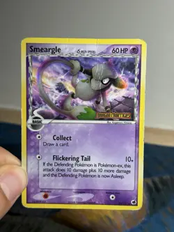Smeargle 39/101 Stamp EX Dragon Frontiers Pokemon Delta Species Reverse Holo HP - Image 3