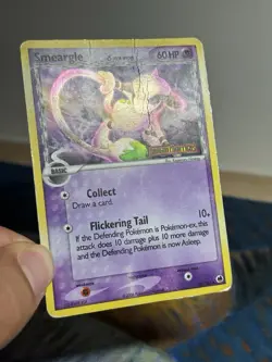 Smeargle 39/101 Stamp EX Dragon Frontiers Pokemon Delta Species Reverse Holo HP - Image 4