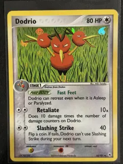 Pokemon Dodrio Hidden Legends 33/101 Reverse Holo 2004 - Image 1