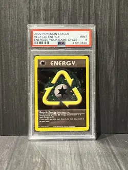 Recycle Energy PSA 9 Pokemon Energize Your Game Cycle Promo Holo Rare - Image 1