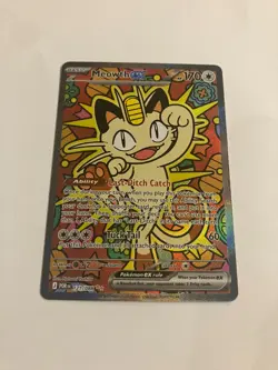 Pokemon Meowth EX Special Illustration Rare English 121/088 Perfect Order - Image 1