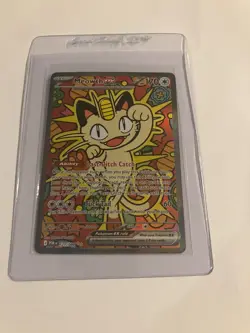 Pokemon Meowth EX Special Illustration Rare English 121/088 Perfect Order - Image 3
