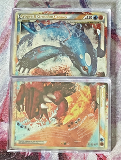 Pokemon Kyogre & Groudon Legend Set 87/88 Holo HGSS Undaunted NM - Image 1