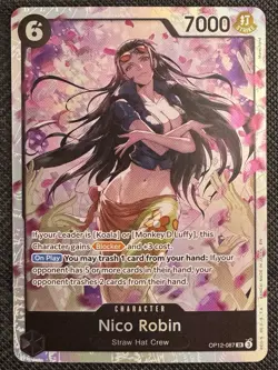 Nico Robin | OP12-087 NM | SR | One Piece TCG - Image 1