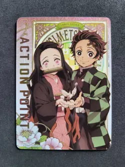 Union Arena Demon Slayer Vol. 2, Nezuko & Tanjiro EX05BT/KMY-3-AP01 Action Point - Image 1