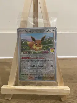 Pokemon Prismatic Evolutions Eevee Promo Card - Image 2